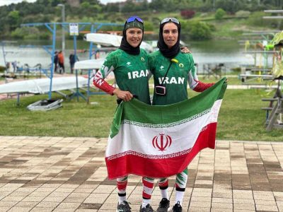 دختران قایقران ایران تاریخ سازی کردند