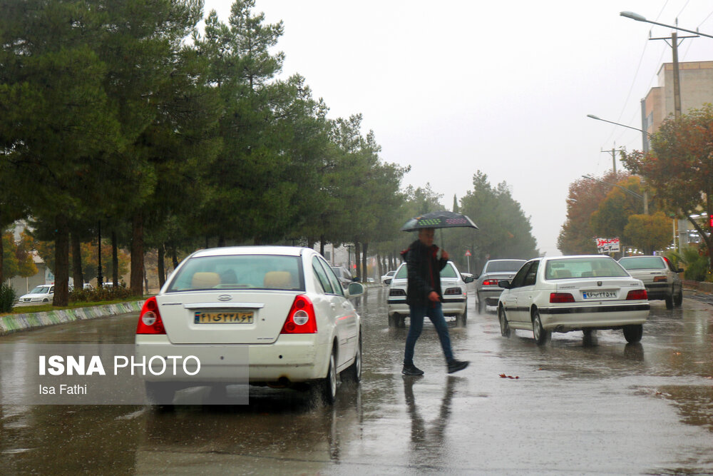 آسمان بارانی در ۱۶ استان/ ادامه بارش‌ها در نوار شمالی کشور تا چهارشنبه