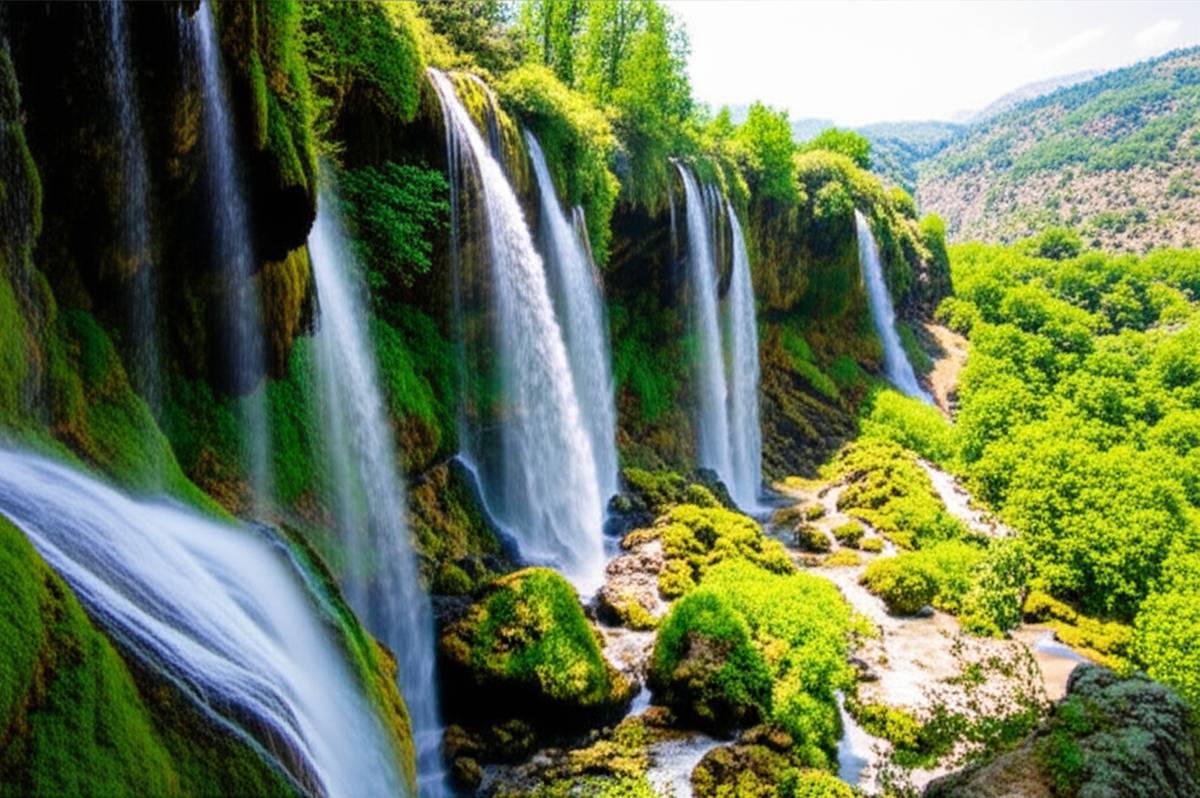 گردشگری آبشارهای آتشگاه لردگان