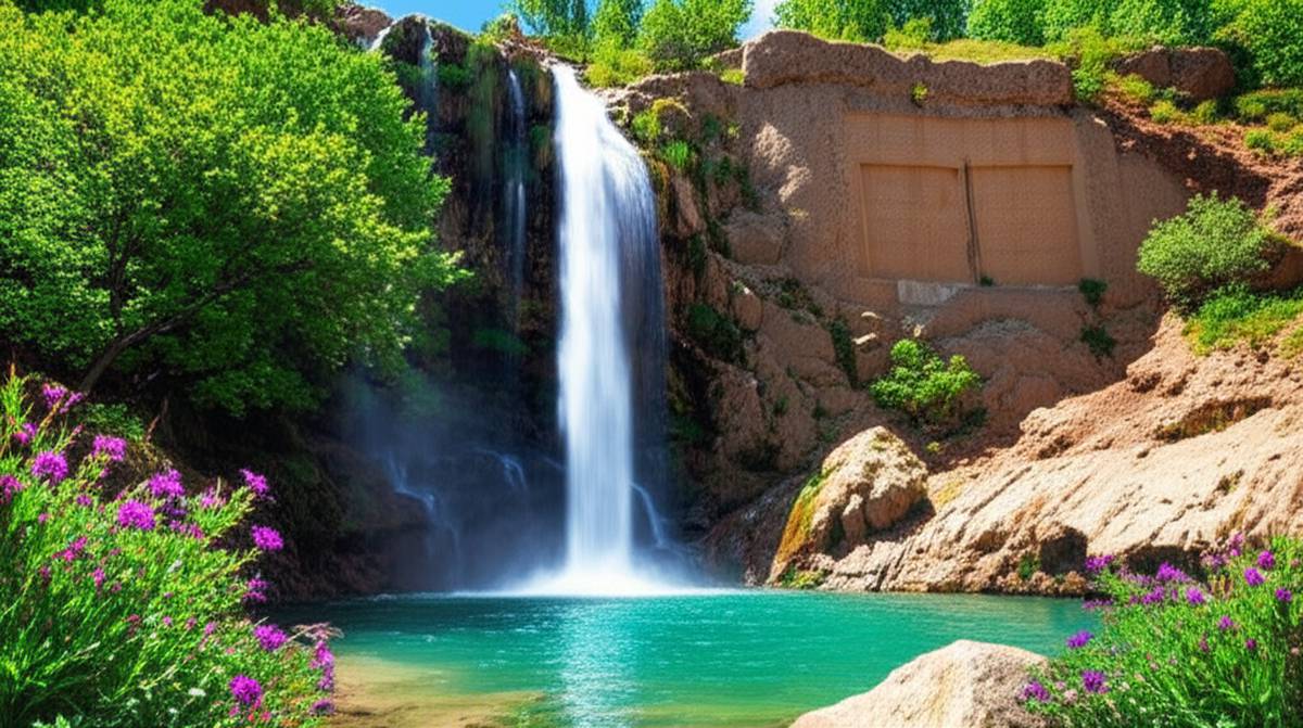 گردشگری آبشار گنج نامه در یک نگاه