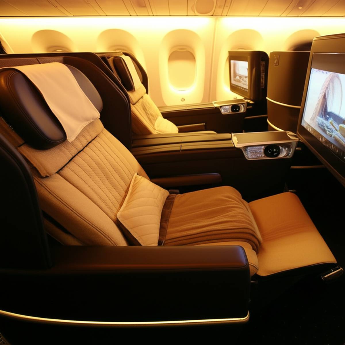 گردشگری آشنایی با پرواز بیزینس کلاس شرکت هواپیمایی سنگاپور ایرلاینز Singapore Airlines Business Class