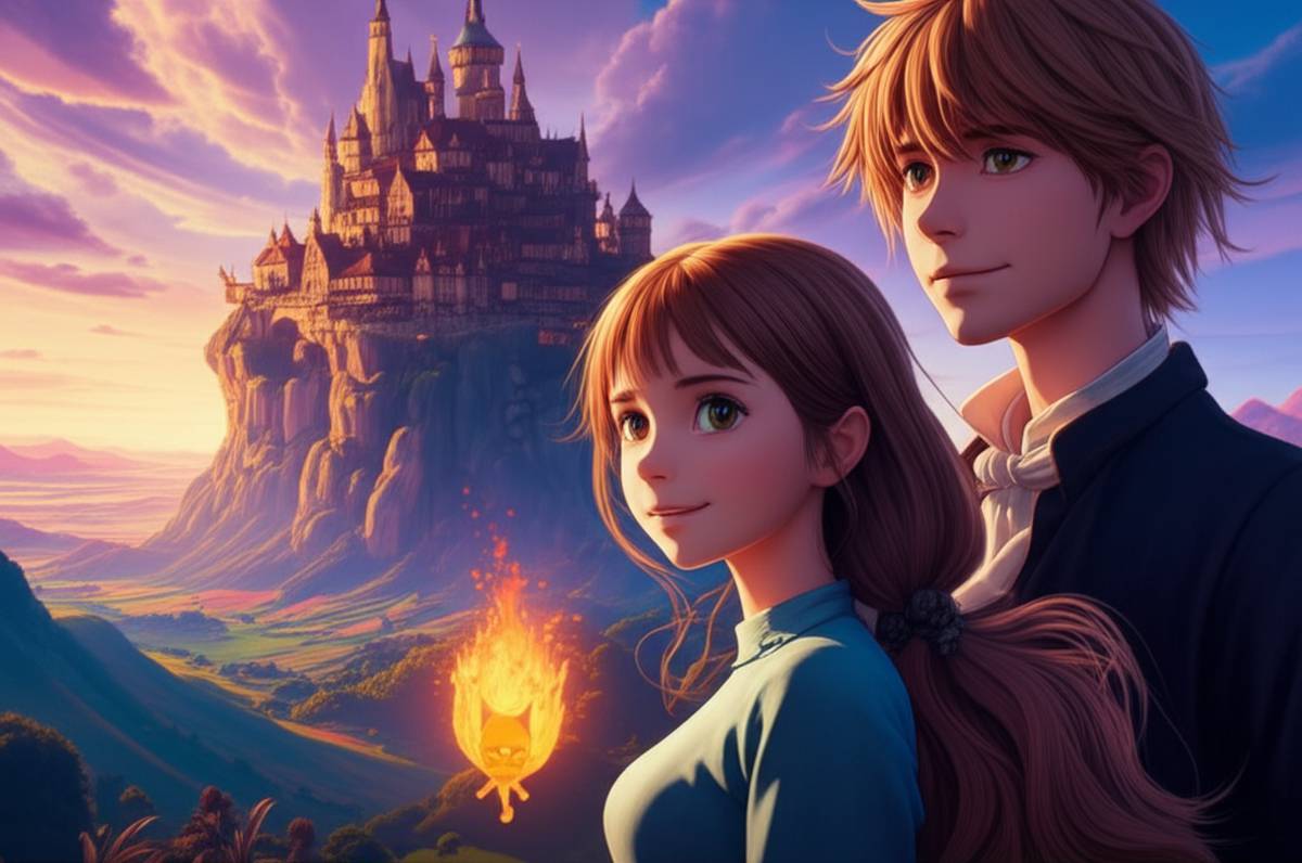 معرفی انیمه قلعه متحرک هاول (Howl's Moving Castle)