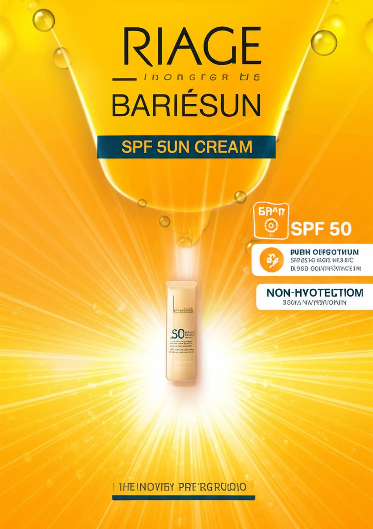 کرم ضد آفتاب بری سان SPF50 اوریاژ | ویژگی ها و مزایا