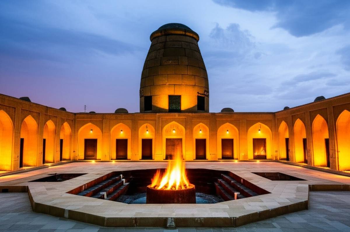 آتشگاه باکو چیست؟ رازهای معبد زرتشتی آتش جاویدان