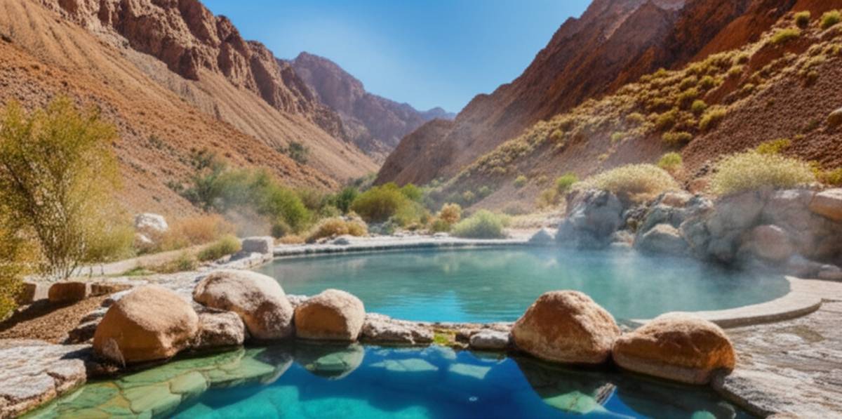 چشمه آبگرم گنو بندرعباس - راهنمای جامع امکانات و جاذبه ها