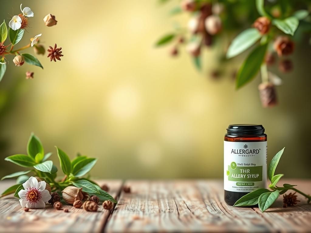 شربت گیاهی آلرگارد نیاک | خواص، ترکیبات و نحوه مصرف