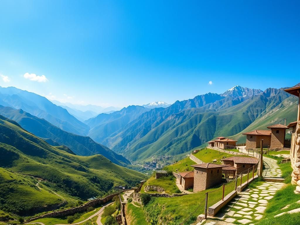 آب و هوای روستای کوهستانی برگ جهان | راهنمای کامل