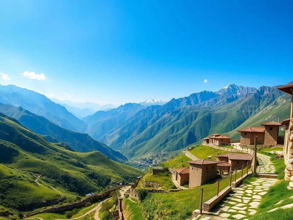 آب و هوای روستای کوهستانی برگ جهان | راهنمای کامل
