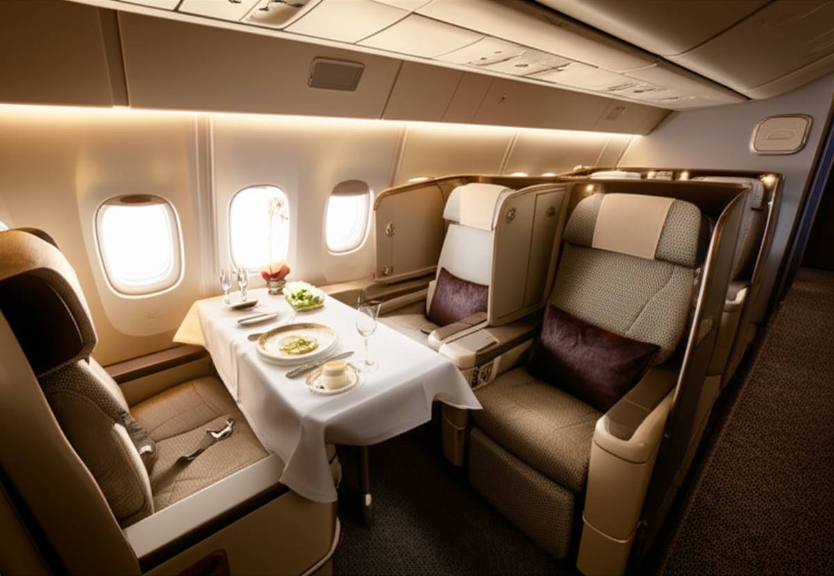 پرواز فرست کلاس سنگاپور ایرلاینز: تجربه ای لوکس