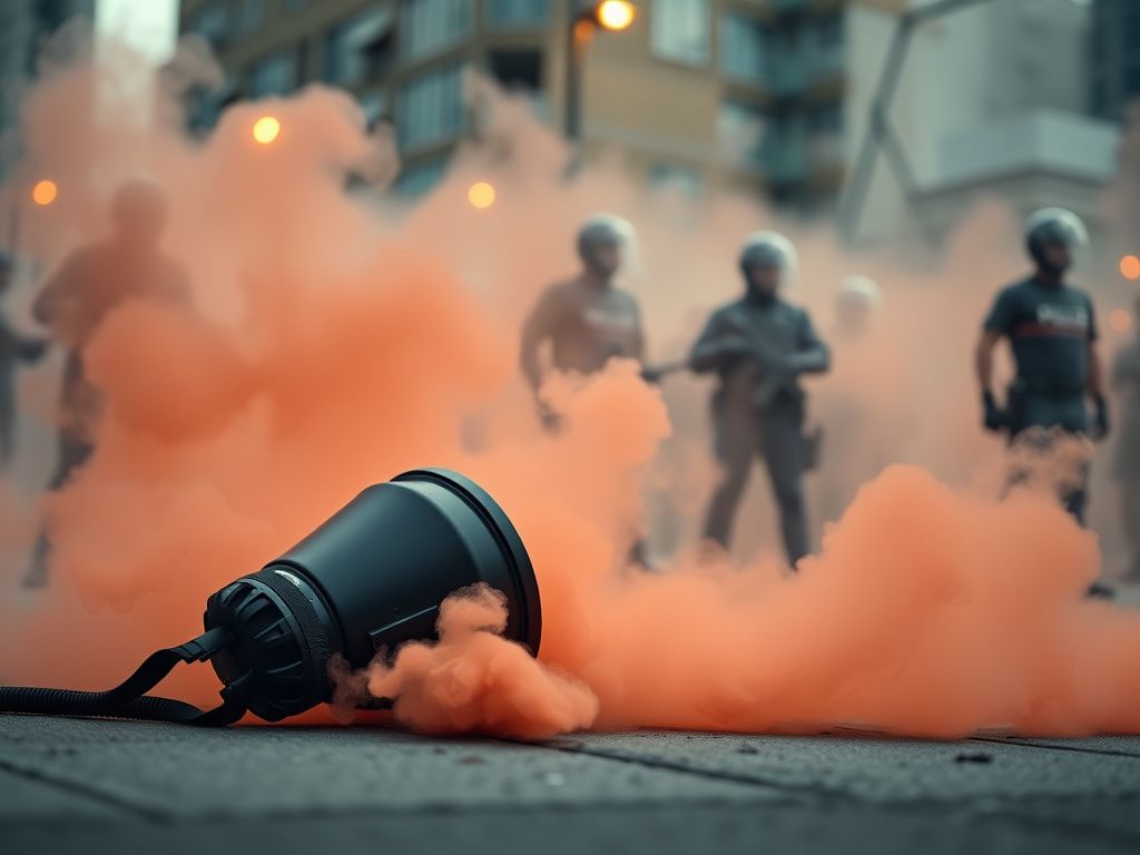 گاز اشک آور پلیسی | راهنمای جامع انواع، کاربرد و اثرات