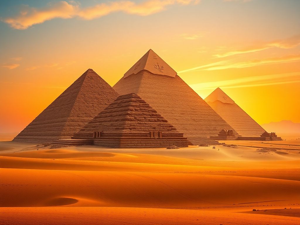 اهرام ثلاثه مصر - راهنمای کامل آشنایی با بناهای مصر