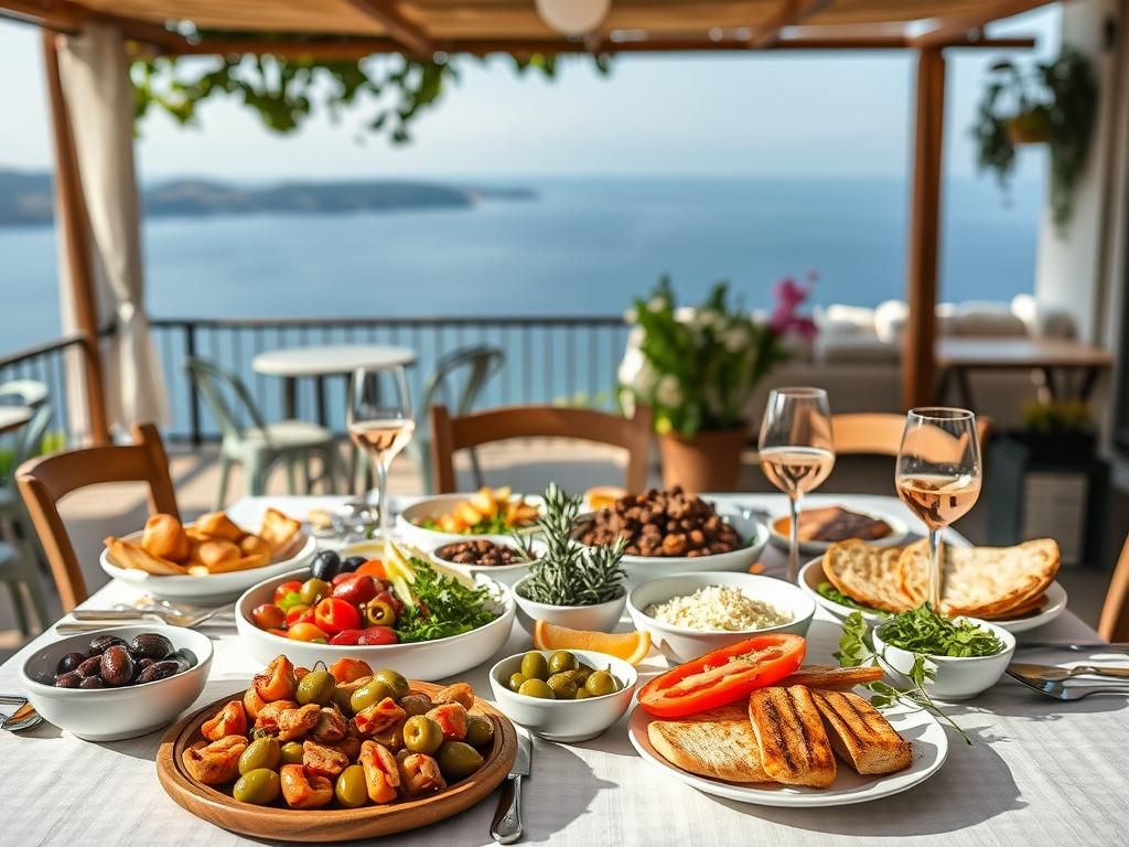 آداب غذا خوردن یونانی‌ها: راهنمای کامل رسوم غذایی یونان