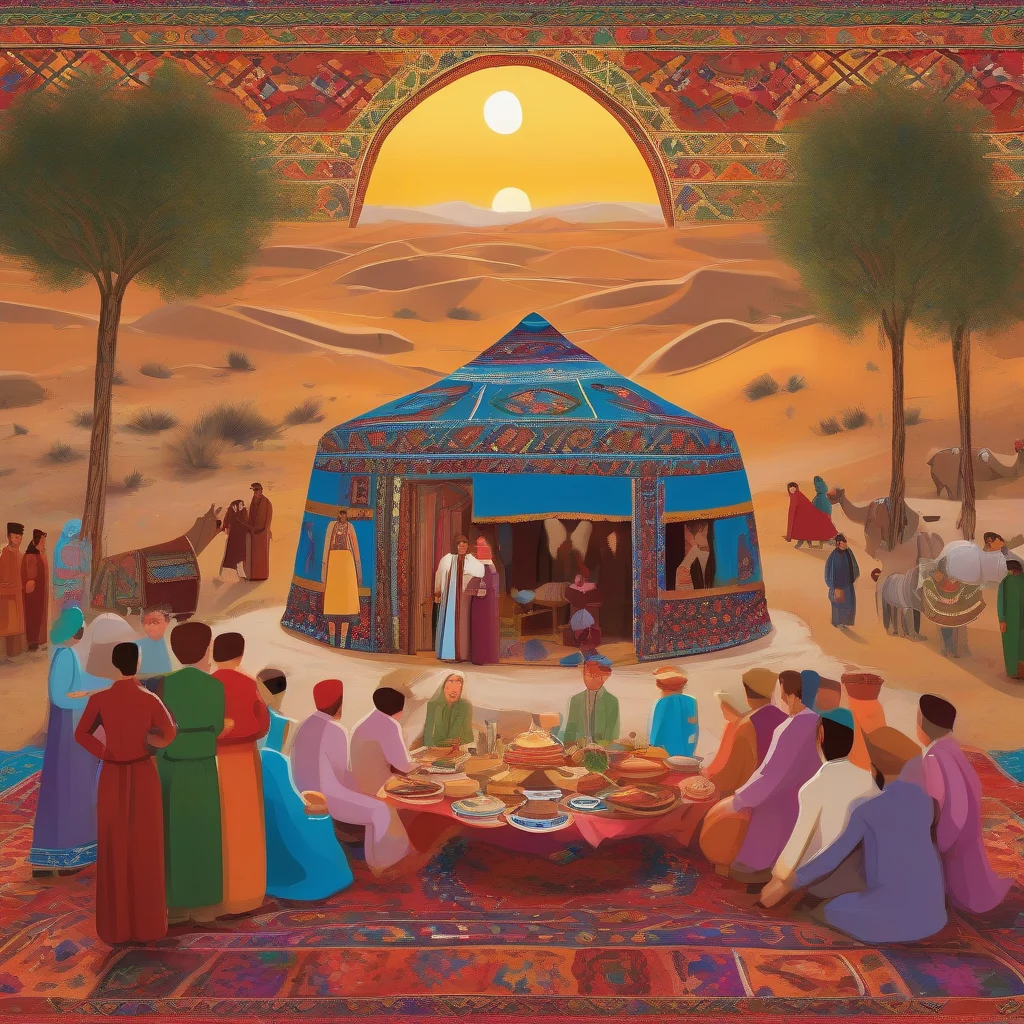آداب و رسوم عروسی ترکمن ها